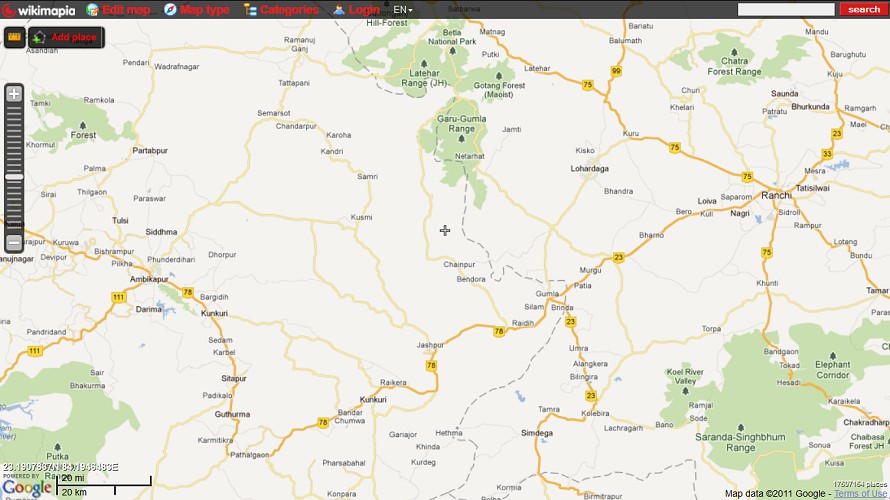 01a_Map_Ranchi-Gumla_area