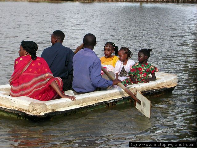 Somali family in Uhuru Park, Nairobi