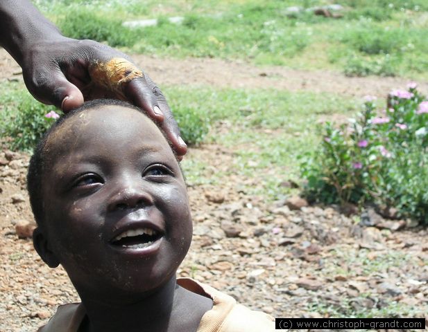 Turkana child, Lake Baringo