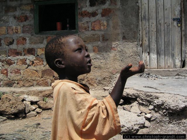 Turkana child, Lake Baringo