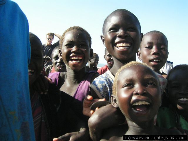 Turkana children, Kalokol