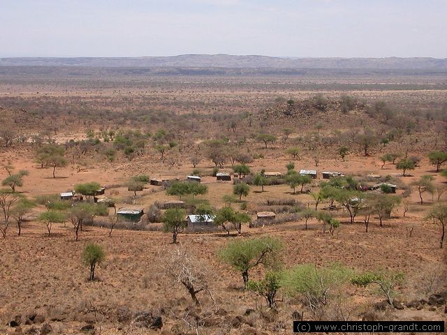 Maasai village