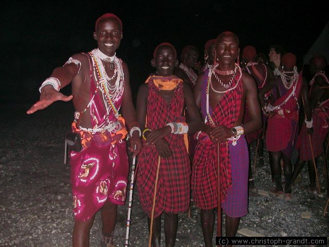 Maasai warriors