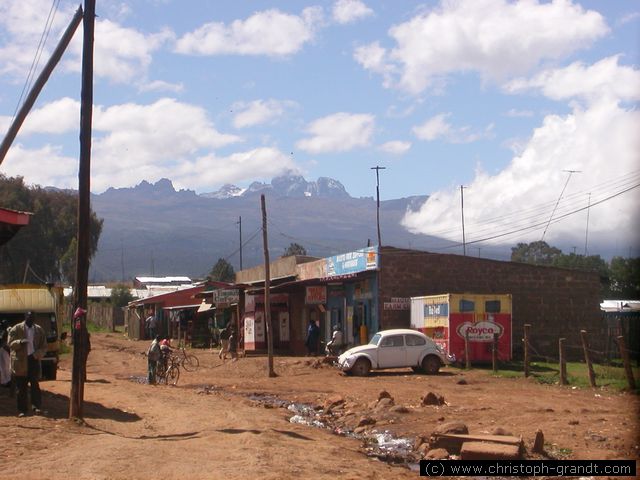 Mount Kenya, western side