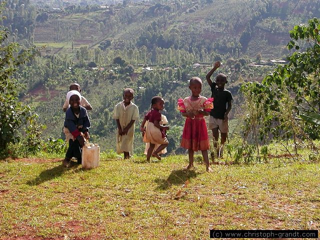 children near Murang'a