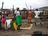 Women working at a fish cooperative, Mbita