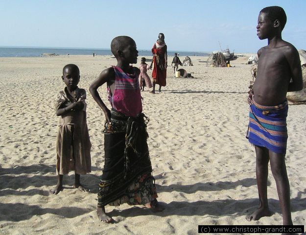 Turkana children, Kalokol