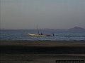 Lake Turkana during sunset